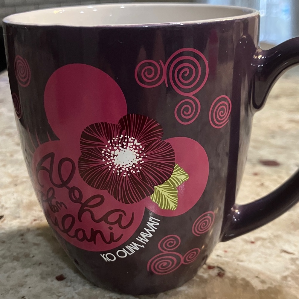 Vintage Disney’s Aulani HAWAII Resort and Spa & Tropical Minnie Mouse Coffee Mug